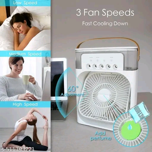 Portable Air Cooler l Mini Air Cooler 3 Wind Speeds