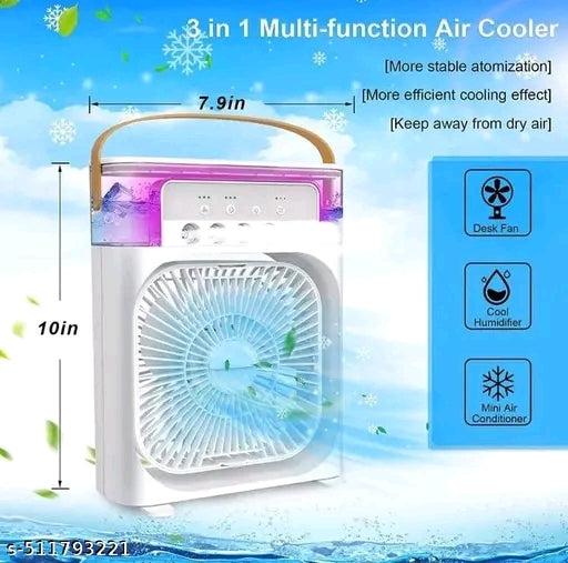 Portable Air Cooler l Mini Air Cooler 3 Wind Speeds